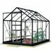 Lykke Växthus Glas 5m2, svart