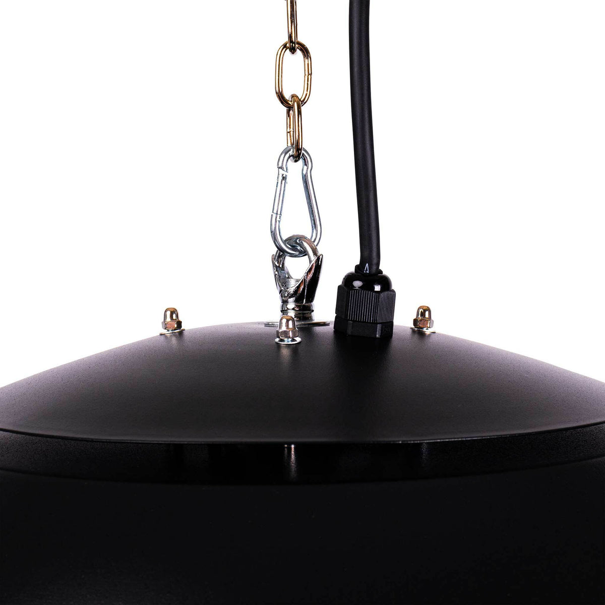 
              Fornorth Terrassvärmare hängande 1500W fjärrkontroll, svart