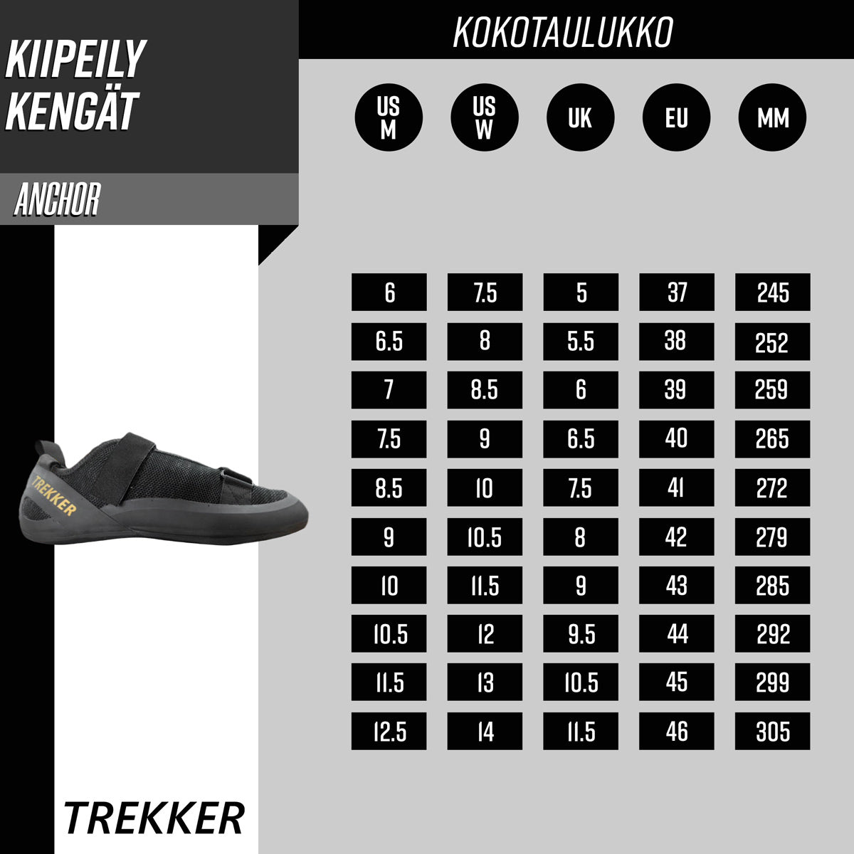 
              Trekker Klättersko Wall Anchor