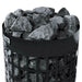 Vasta Bastuaggregat Ignite 6kw, black steel, separat, 5-8m3
