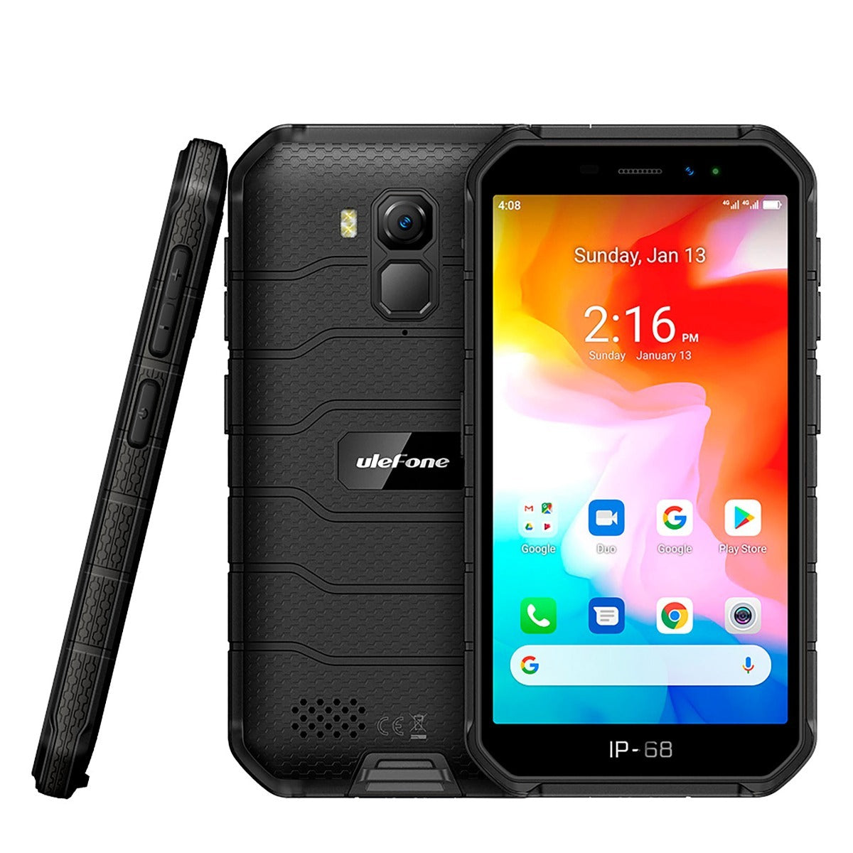 
              Ulefone stöttålig mobil Armor X7, 4G, IP-68, svart