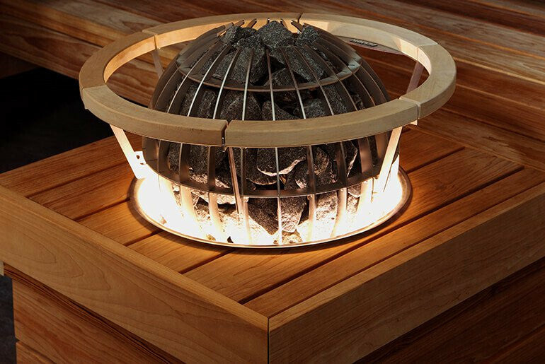 
              Belyst infällningsram Harvia HPC2L, rostfritt stål