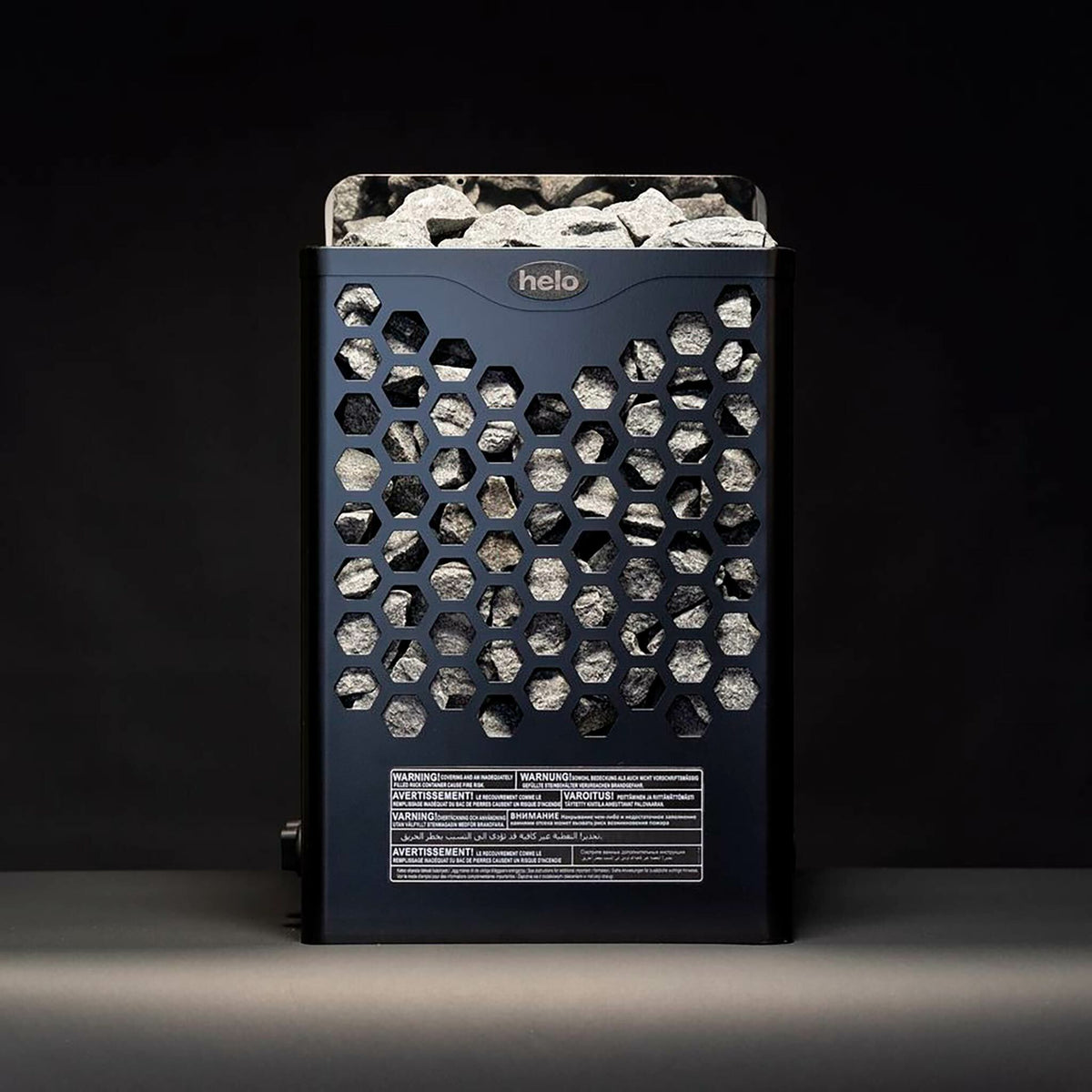 
              Helo Bastuaggregat Hanko 80 STJ, 8kW, 8-12m³, fast styrpanel, svart