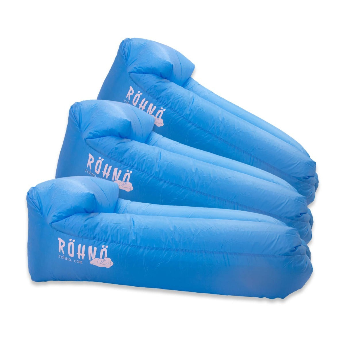 Röhnö Chill luftsoffa 3st kompispaket, Turkos