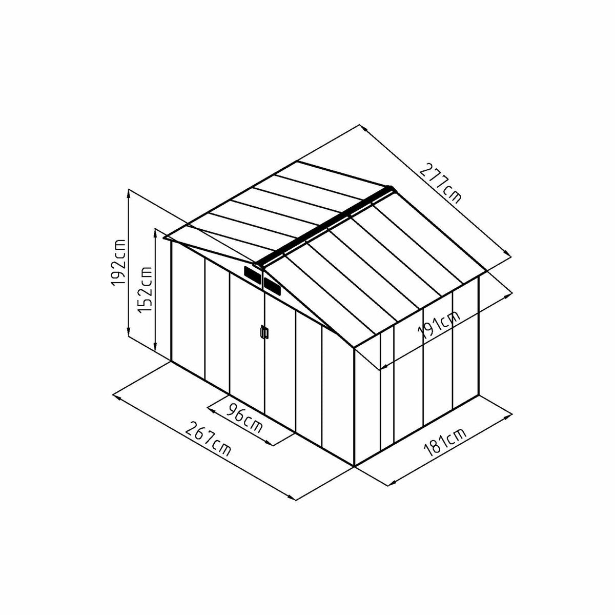 
              Fornorth förråd, 5.29m2