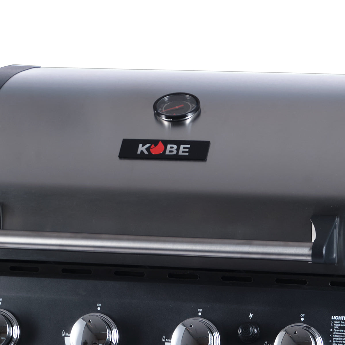
              KOBE Gasolgrill PRIMA 4+1, 146x121x57cm