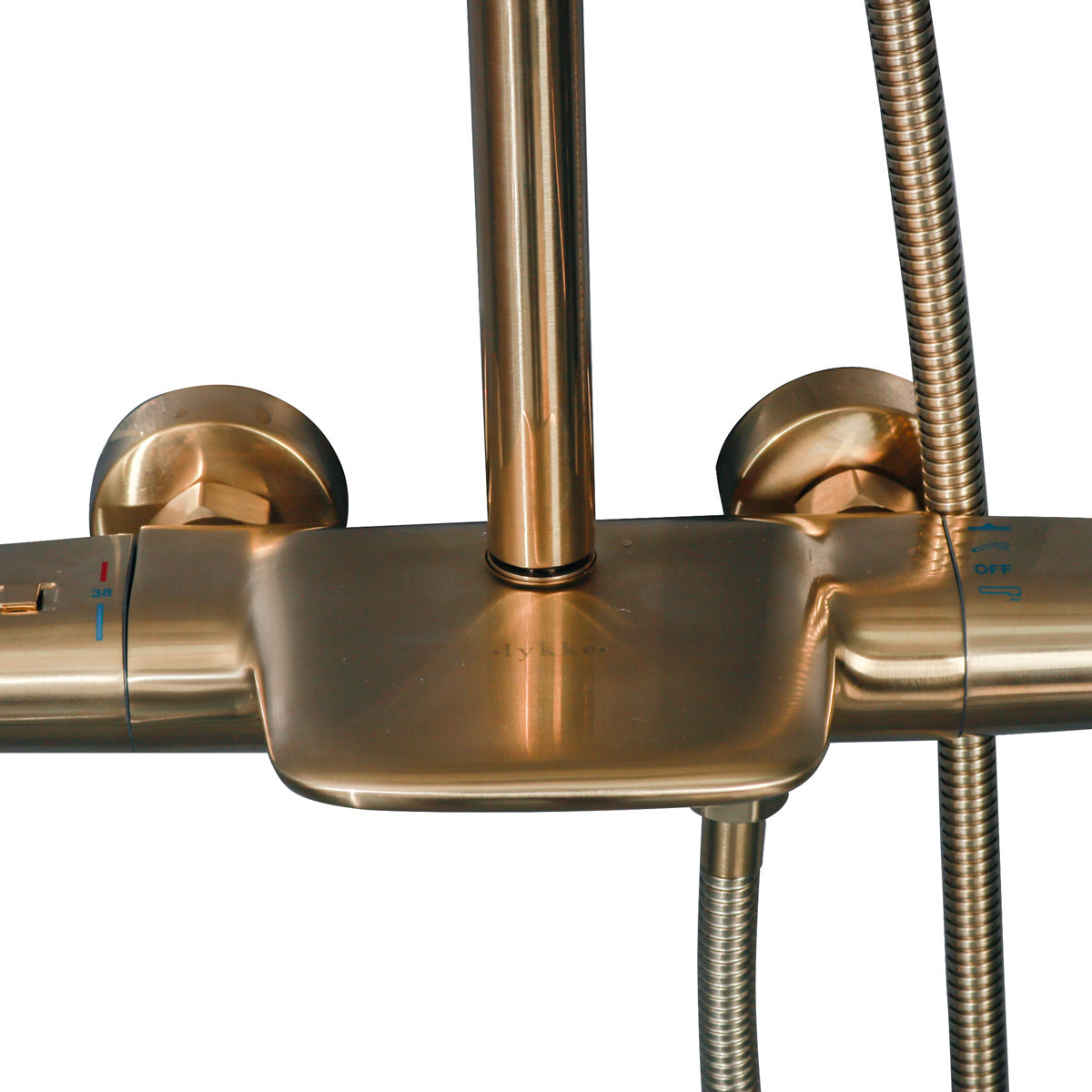 
              Lykke Takduschset Deluxe, guld