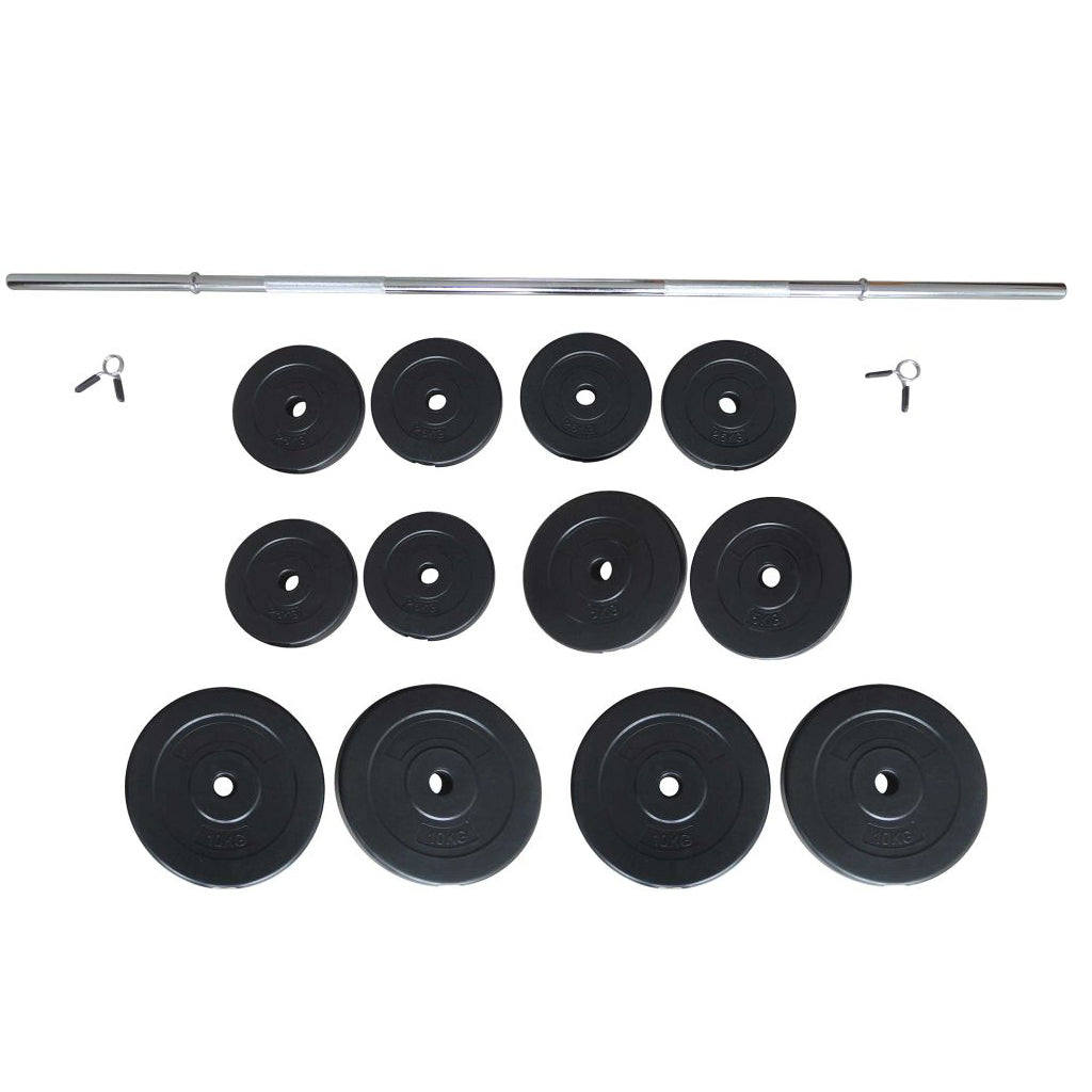 
              Fit`n Shape Skivstångsset 75 kg