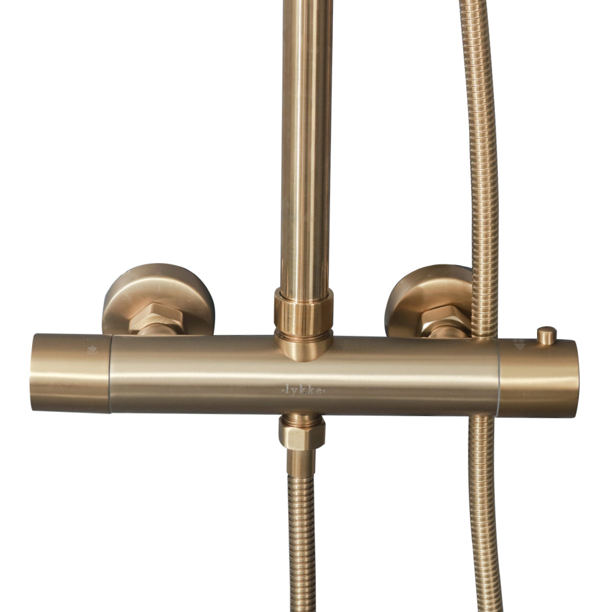 
              Lykke Takduschset Comfort, guld