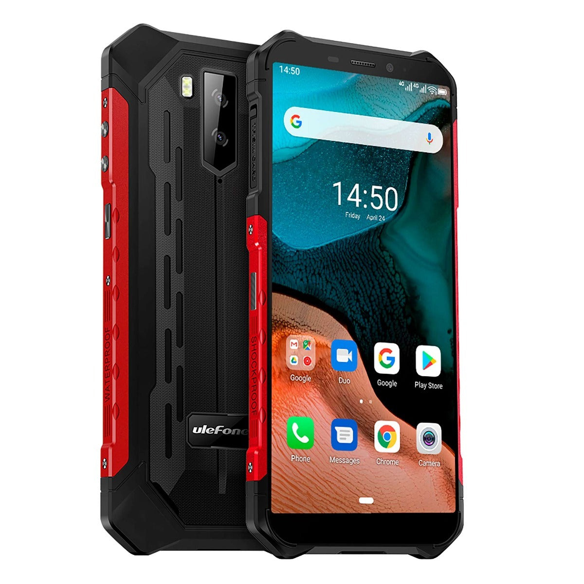 
              Ulefone stöttålig mobil Armor X5, 4G, IP-68, svart