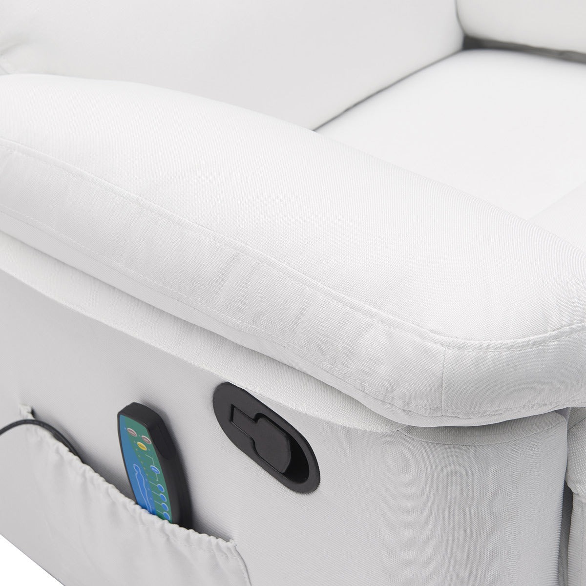 
              Lykke Massagestol, vit