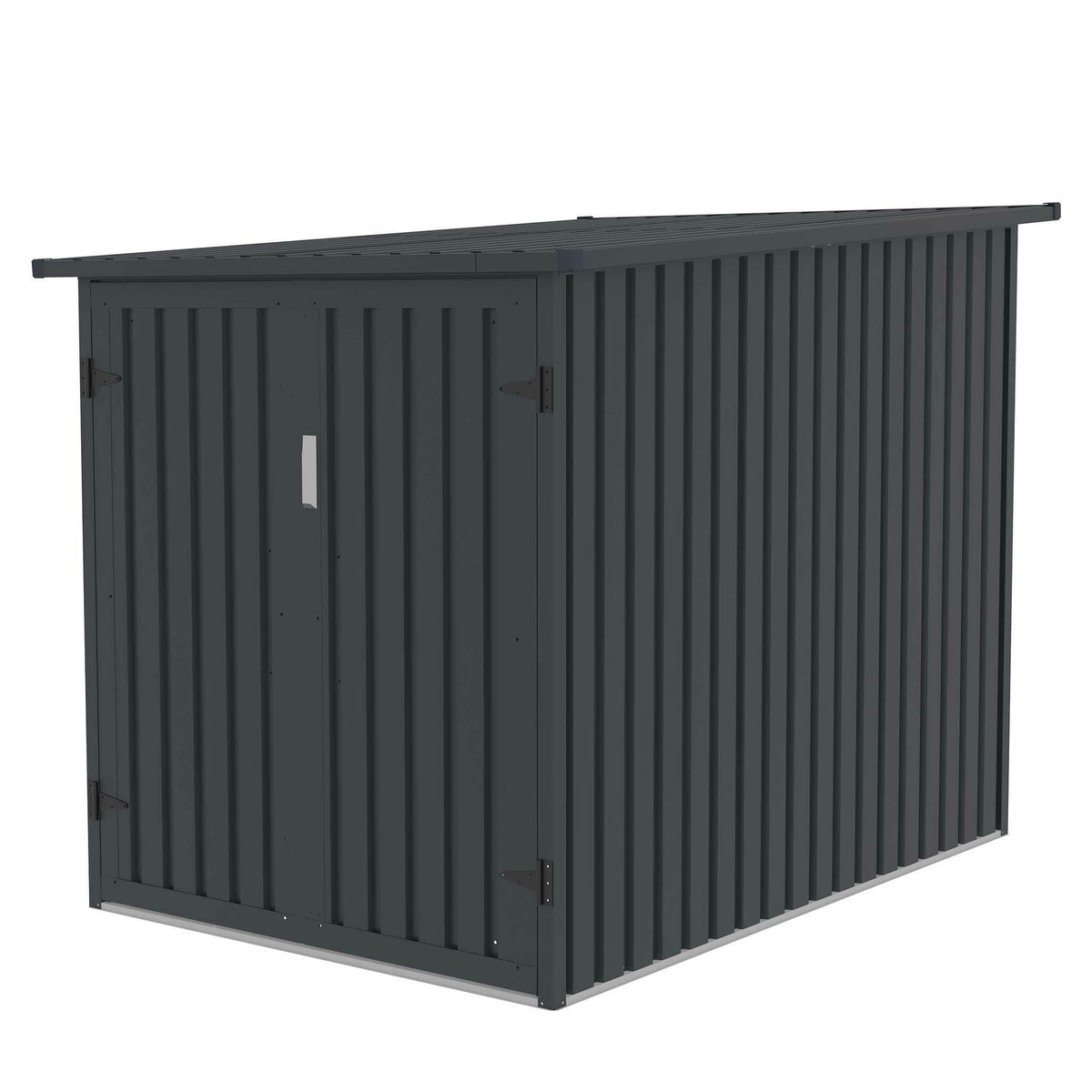 
              Fornorth Cykelförråd för två cyklar 142x198x157cm, mörkgrå