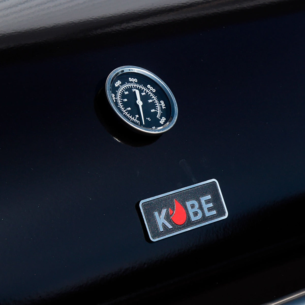 
              KOBE Gasolgrill STYLE PLATINUM,BLACK EDITION 4 brännare och sidobrännare,  145x61x116cm